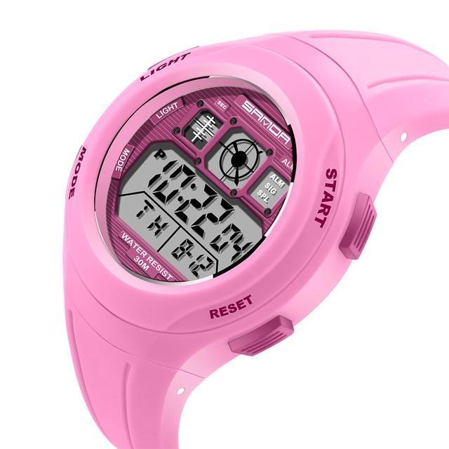 Digital LED Sports Watch
