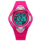 LED Rubber Strap Sport Watch