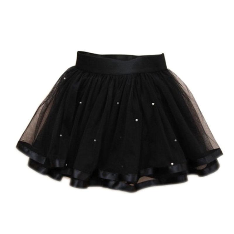 Pearl Design Meshed Skirt