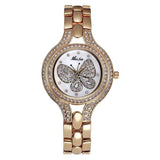 Luxury Butterfly Crystal Watch
