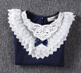 Lace Collar Vintage Blouse