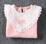 Lace Collar Vintage Blouse