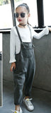 Farming Style Denim Jumpsuit