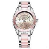 Luxury Ceramic Alloy Pearl Watch