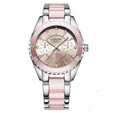 Luxury Ceramic Alloy Pearl Watch