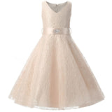 Laced Flower Girl Wedding Dress