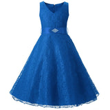 Laced Flower Girl Wedding Dress