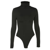 Long Sleeve Turtleneck Romper