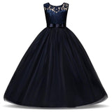 Lace Design Formal Gown