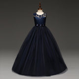 Lace Design Formal Gown