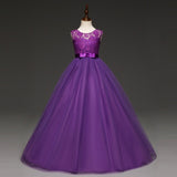 Lace Design Formal Gown