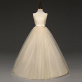 Lace Design Formal Gown