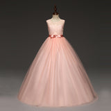 Lace Design Formal Gown