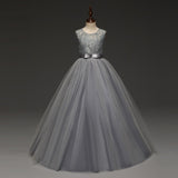 Lace Design Formal Gown