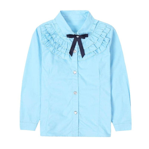 Turn Down Collar Blouse