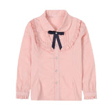 Turn Down Collar Blouse