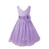 Elegant Floral Waist Band Dress