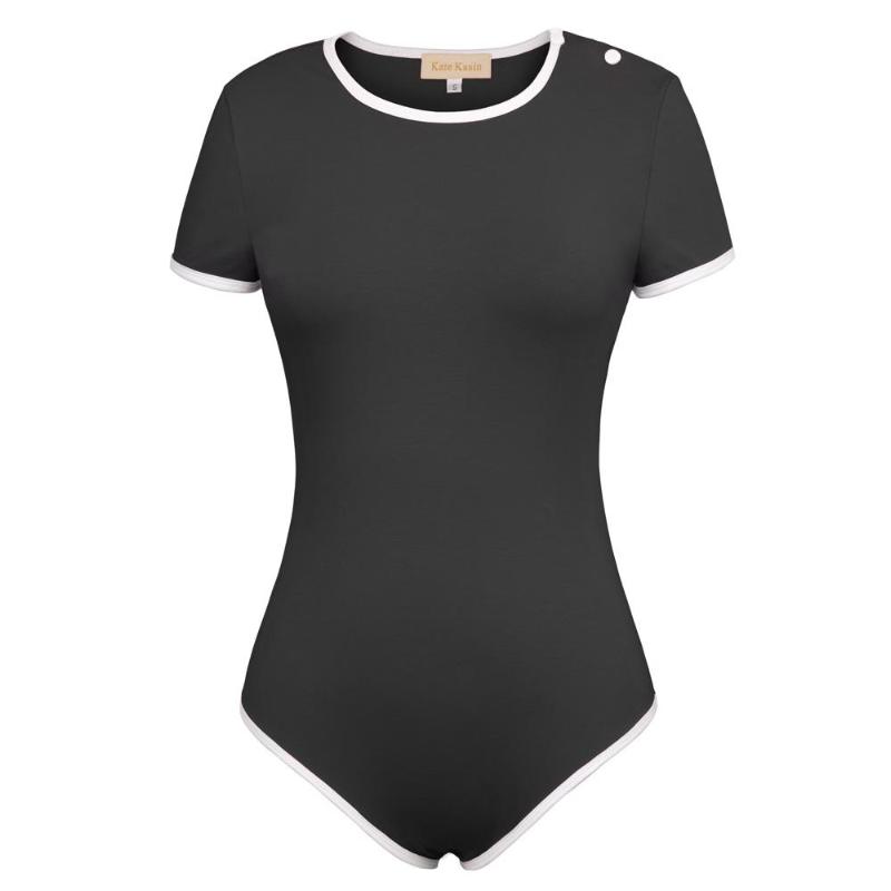 Stretch Fitted Elastic Short Playsuit