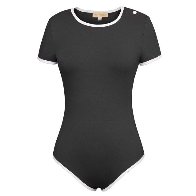 Stretch Fitted Elastic Short Playsuit