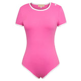 Stretch Fitted Elastic Short Playsuit