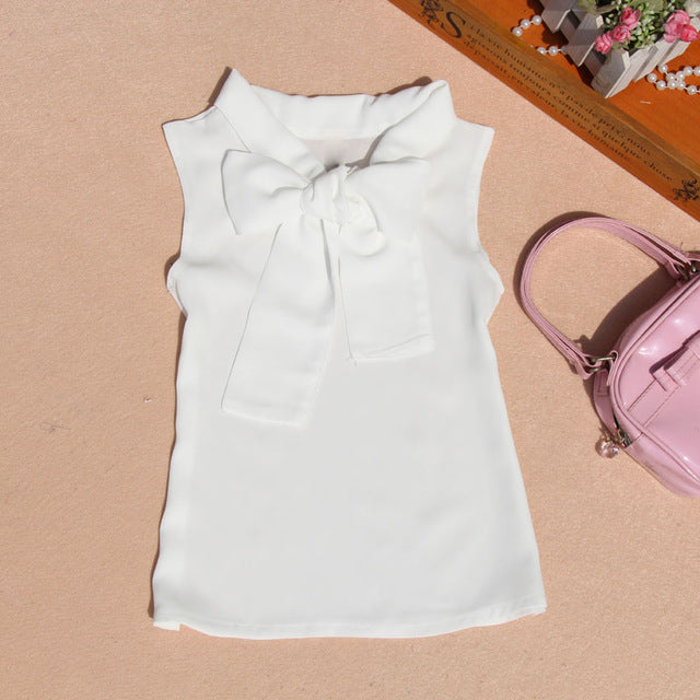 Chiffon Sleeveless Blouse
