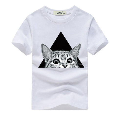 3D Kitten T-Shirt