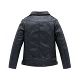 Side Zip Leather Jacket
