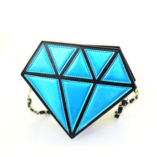 3D Diamond Shape Shoulder Bag