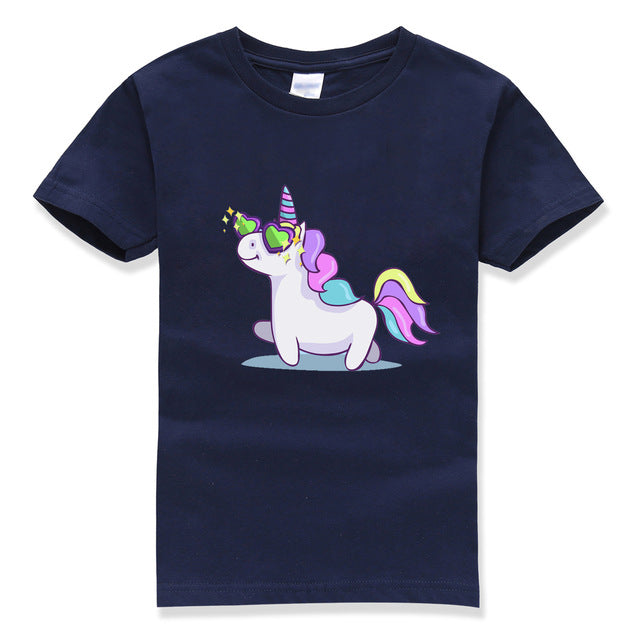 Cartoon Unicorn T-Shirt