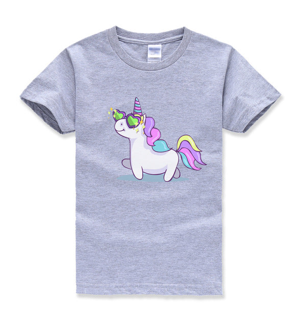 Cartoon Unicorn T-Shirt