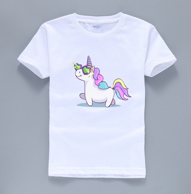 Cartoon Unicorn T-Shirt