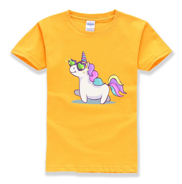 Cartoon Unicorn T-Shirt