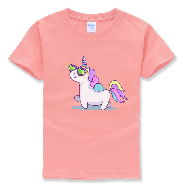 Cartoon Unicorn T-Shirt