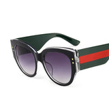 Luxury Designer Oval Sunglasses