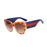 Luxury Designer Oval Sunglasses