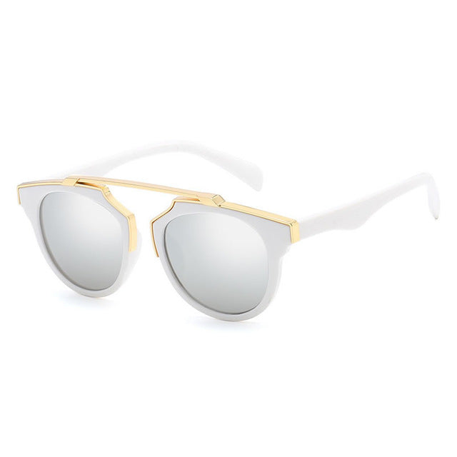 Cat Eye Candy Frame Sunglasses