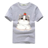 Cute Kitten Short Sleeve T-Shirt