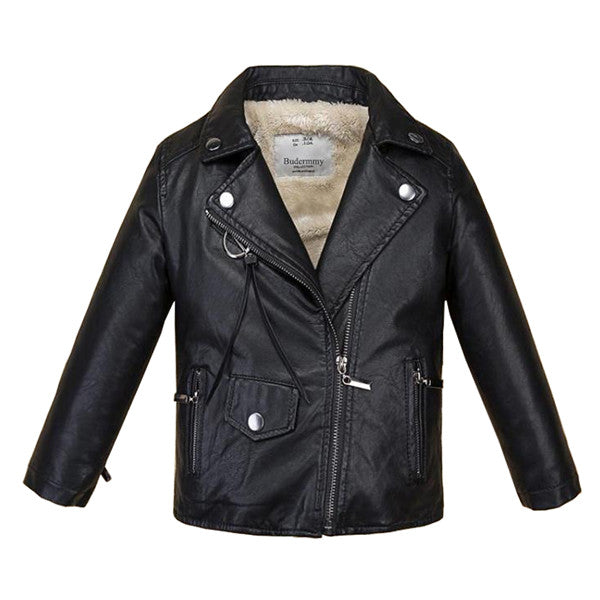 Leather Chrome Winter Jacket