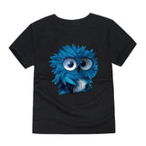 3D Cartoon Owl T-Shirt