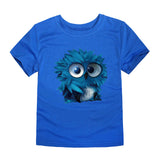 3D Cartoon Owl T-Shirt