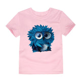 3D Cartoon Owl T-Shirt