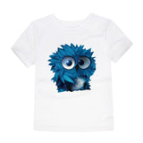 3D Cartoon Owl T-Shirt