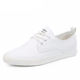 Casual Leather Lace-Up Loafers