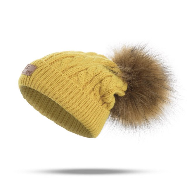 Winter Pom Pom Beanie