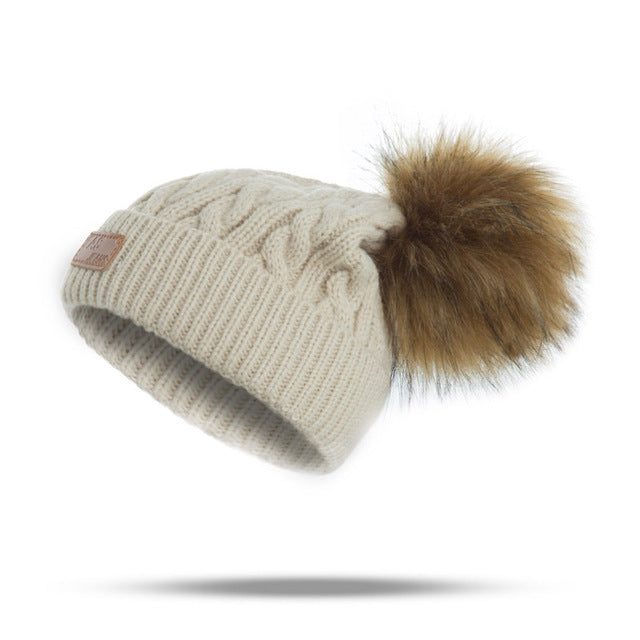 Winter Pom Pom Beanie