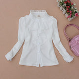 Pan Collar Lace Blouse
