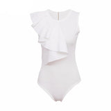 Elegant Oblique Romper