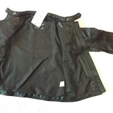 Leather Short Collar Jacket