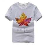 3D Autumn Leaf T-Shirt