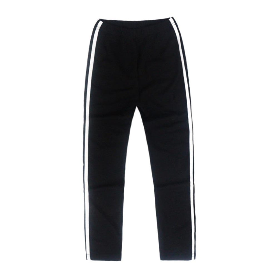 Striped Mid Waist Leggings